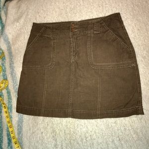 Brown skort skirt Sonoma size 10